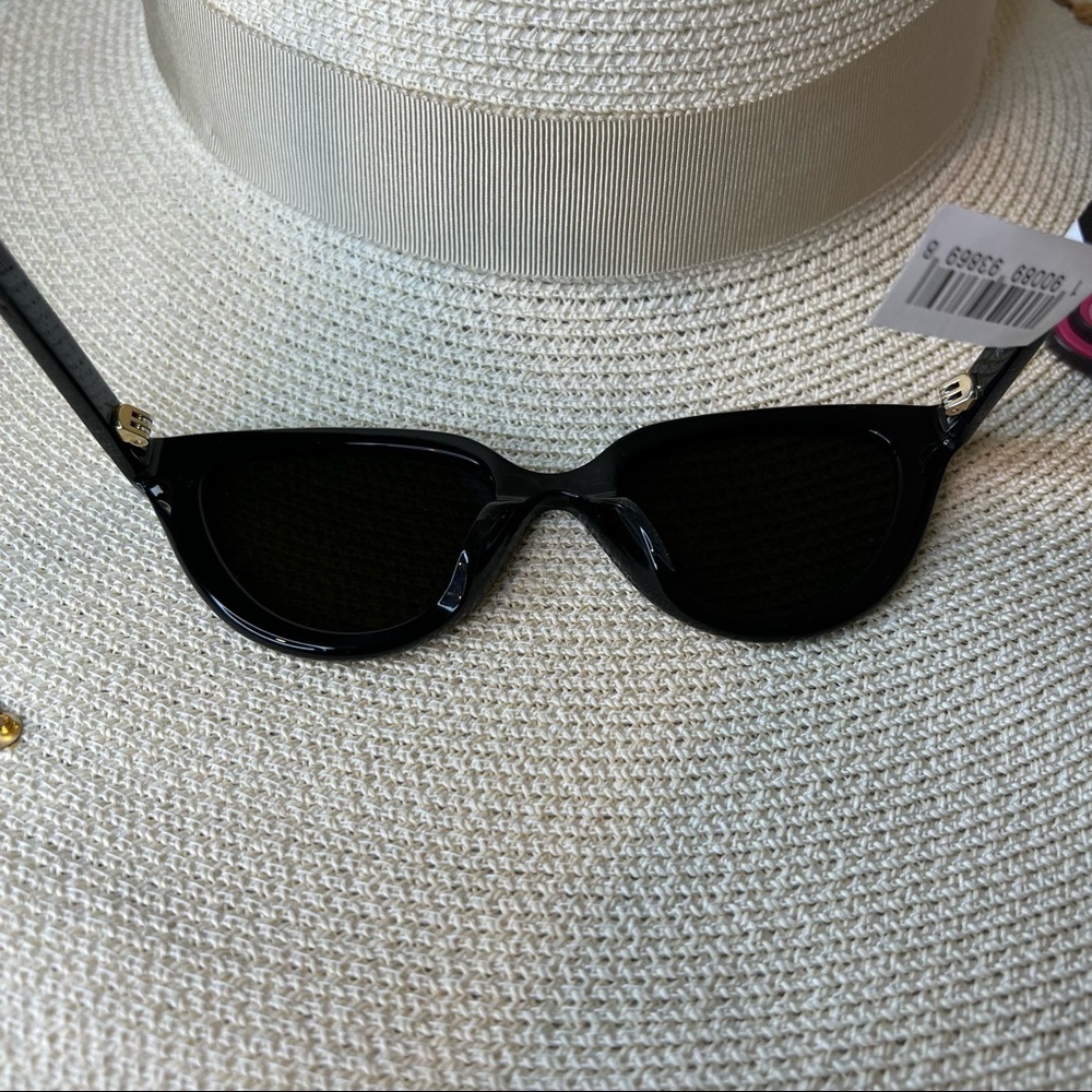 Projekt Produkt Black “Rejina PYO Cat Eye” 49mm Sunglasses, Leather Case, NIB!’ - Picture 4 of 7